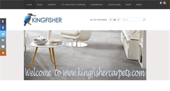 Desktop Screenshot of kingfishercarpets.com